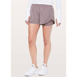 Lululemon Laser Speed Train Short *4.5" Lunar Rock